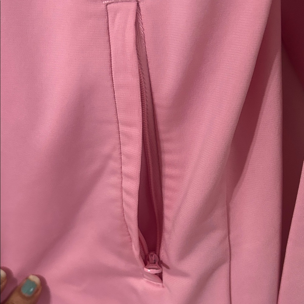 Adidas Women Pink Zip-Up Jacket - Picture 7 of 8